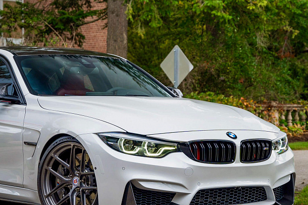 Фото дисков HRE R101 Lightweight Глянцевый темный лак на BMW 3/M3 (F3x/F80)