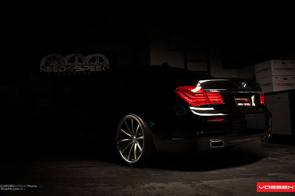 Фото дисков Vossen CV1 Алмазная проточка на BMW 7 (F01/F02/F04)