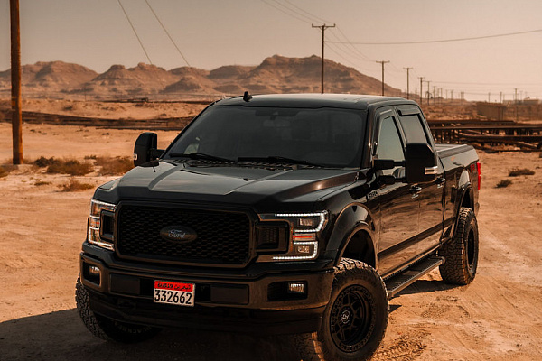 Фото дисков Black Rhino KELSO Черный сатин на Ford F-150 XIII