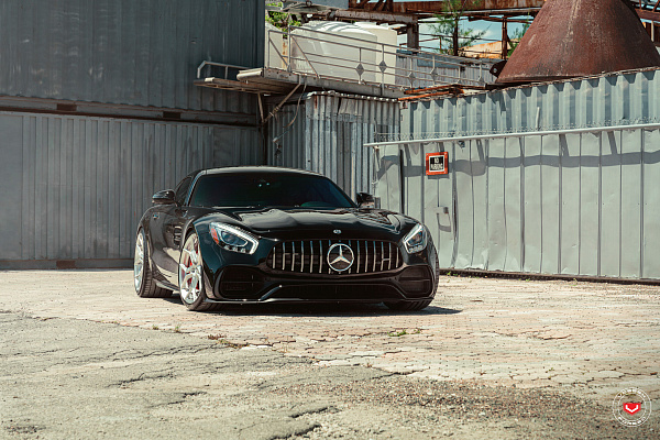 Фото дисков Vossen EVO-3 Глянцевый лак на Mercedes-Benz AMG GT I