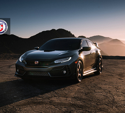 Фото дисков HRE 527 на Honda Civic Type R FK8