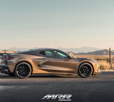 Фото дисков MRR M755 на Chevrolet Corvette C8