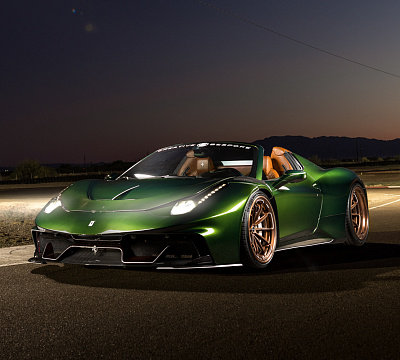 Фото дисков Brixton Forged R11-RS на Ferrari 458