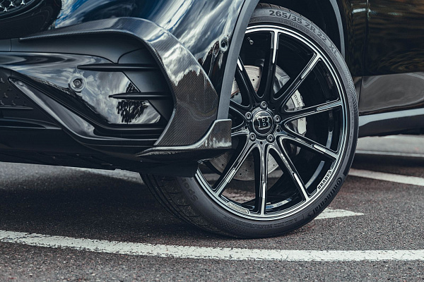 Фото дисков BRABUS Monoblock Z (Platinum Edition) Черный глянец на Mercedes-Benz GLC (X254, C254)