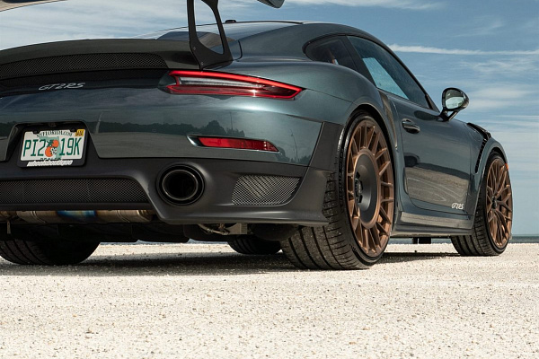 Фото дисков Anrky AN20 Aerosport Сатиновая бронза на Porsche 911 VII