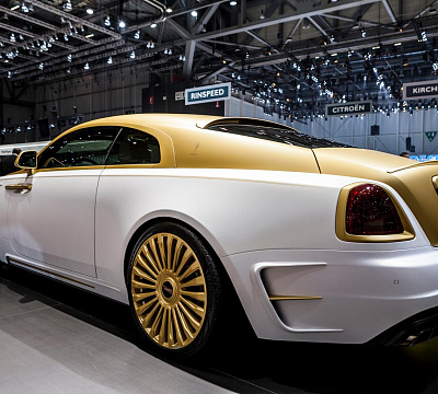 Фото дисков Mansory CS.11 на Rolls-Royce Wraith