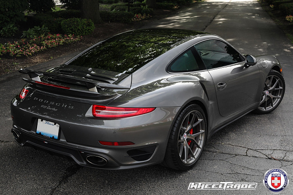 Фото дисков HRE P101 Глянцевый тонированный лак на Porsche 911 VII