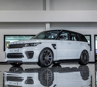 Фото дисков Vossen UV-2 на Land Rover Range Rover Sport II