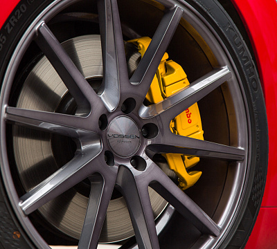 Фото дисков Vossen VFS-1 на Jaguar F-Type