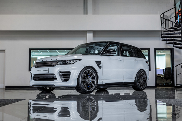 Фото дисков Vossen UV-2 Матовый графит на Land Rover Range Rover Sport II