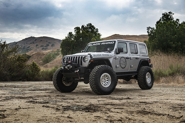 Фото дисков Black Rhino PRIMM Сатиновый лак на Jeep Wrangler IV (JL)