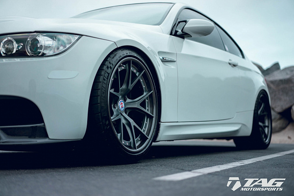 Фото дисков HRE S101 Сатиновый графит на BMW 3/M3 (E90)
