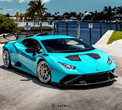 Фото дисков Anrky AN36 на Lamborghini Huracan