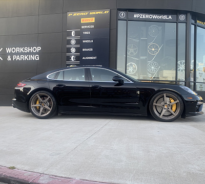 Фото дисков CEC C884 на Porsche Panamera II