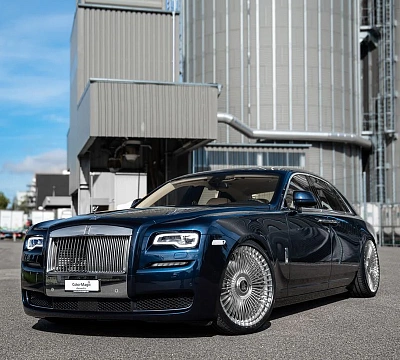 Фото дисков ST Wheels ST5 на Rolls-Royce Wraith