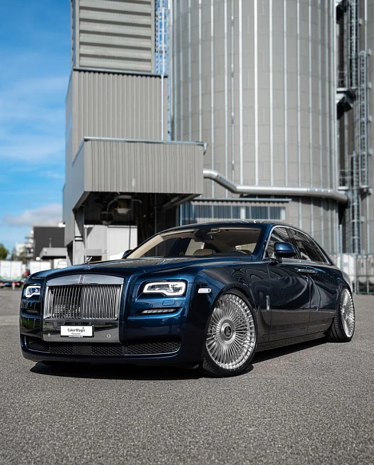 Фото дисков ST5 Полированный лак на Rolls-Royce Wraith