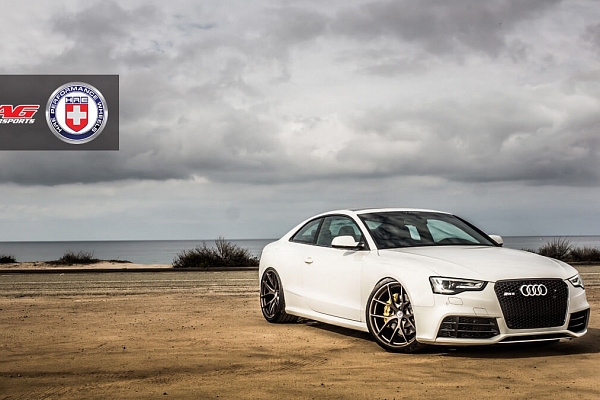 Фото дисков HRE P101 Сатиновая бронза на Audi A/S/RS 5 (8T)