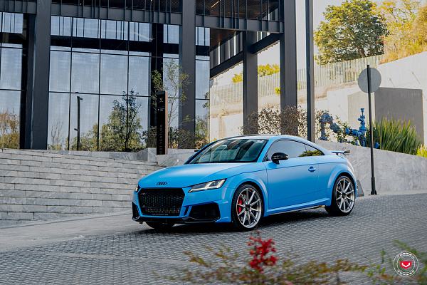 Фото дисков Vossen VPS-1 Глянцевый тонированный лак на Audi TT (8S)