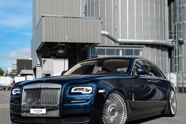 Фото дисков ST Wheels ST5 Полированный лак на Rolls-Royce Wraith