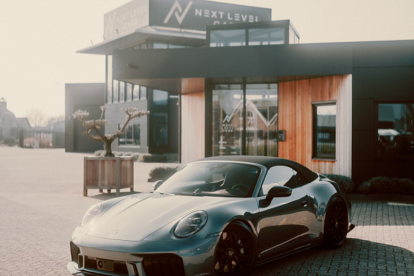 Фото дисков Brixton Forged CM6-RS Черный сатин на Porsche 911 VIII