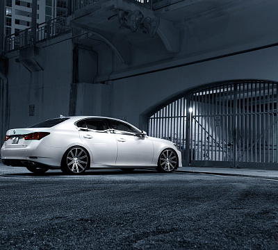 Фото дисков Vossen CV4 на Lexus GS IV