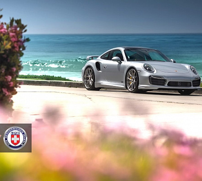 Фото дисков HRE P101 на Porsche 911 VII