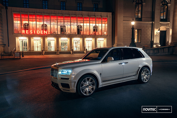 Фото дисков NOVITEC SP2 Глянцевый лак на Rolls-Royce Cullinan
