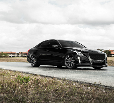 Фото дисков Vossen VFS-10 на Cadillac CTS III