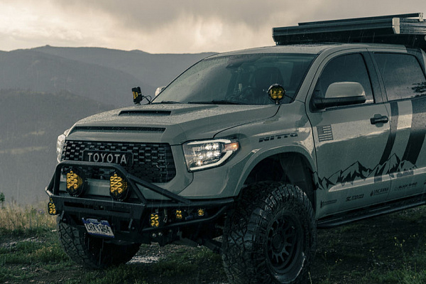 Фото дисков Black Rhino RAPID Черный матовый на Toyota Tundra II
