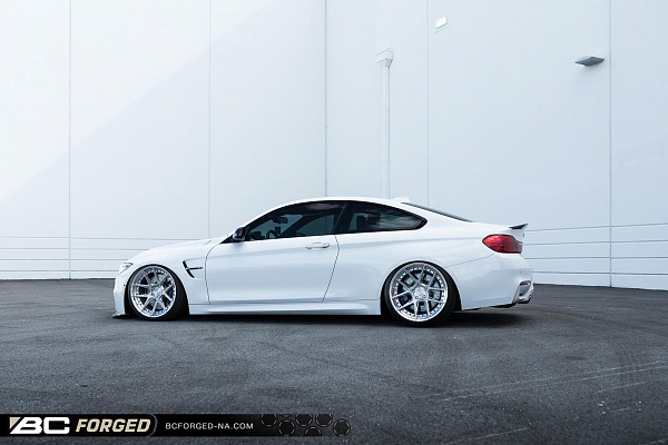 Фото дисков BC Forged HCA381 Глянцевый лак на BMW 4/M4 (F32/F82)