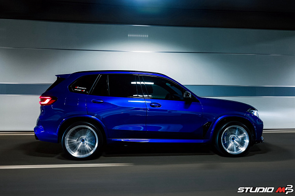 Фото дисков Brixton Forged R11-R Глянцевый лак на BMW X5/X5 M (G05/G18/F95)
