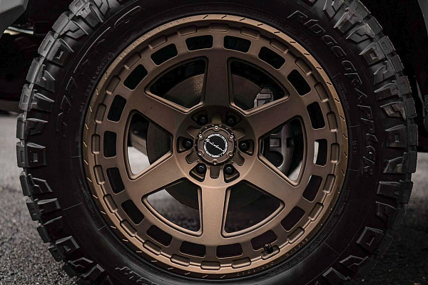 Фото дисков Brixton Forged BX01-M Сатиновая бронза на Ford F-150 XIV