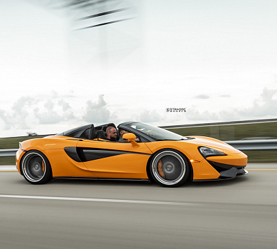 Фото дисков Strasse Wheels SV1 Deep Concave FS на McLaren 570S
