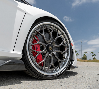 Фото дисков Vossen S17-01 (3-Piece) на Lamborghini Aventador
