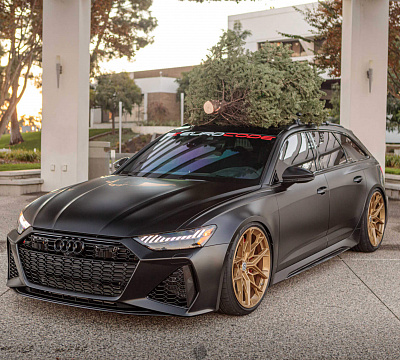 Фото дисков HRE FF10 на Audi A/RS 6 (C8)