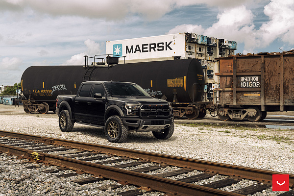 Фото дисков Vossen HF6-4 Сатиновое темное золото на Ford F-150 XIII