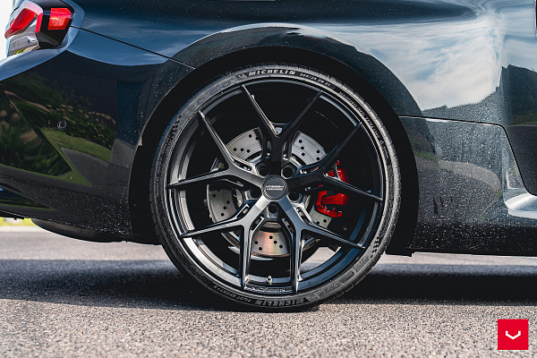 Фото дисков Vossen HF-5 Черный сатин на BMW 2/M2 (G42/G87)