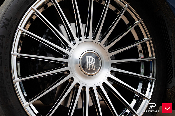 Фото дисков Vossen HF-8 Глянцевый лак на Rolls-Royce Cullinan
