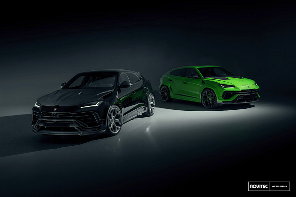 Фото дисков NOVITEC NL5 Глянцевый лак на Lamborghini Urus