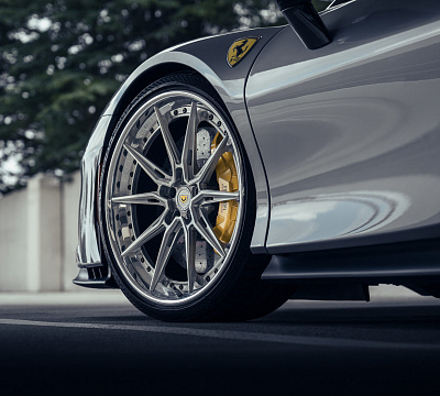 Фото дисков Vossen EVO-2R (3-Piece) на Ferrari SF90