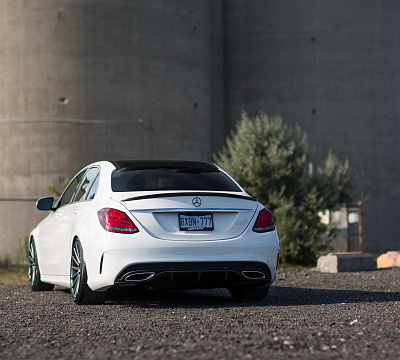 Фото дисков Vossen VFS-2 на Mercedes-Benz C-Class (W205)