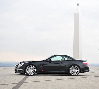 Фото дисков BRABUS Monoblock R (Platinum Edition) на Mercedes-Benz SL (R230)