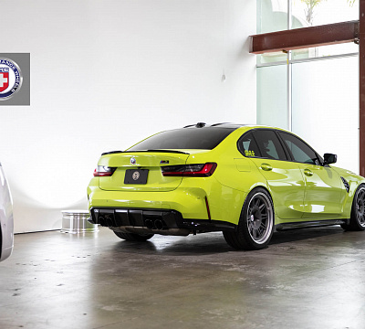 Фото дисков HRE 528 на BMW 3/M3 (G2x/G80)