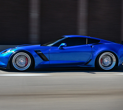 Фото дисков Vossen M-X1 (3-Piece) на Chevrolet Corvette C7