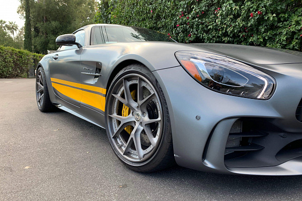 Фото дисков HRE S101 Сатиновый тонированный лак на Mercedes-Benz AMG GT I