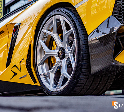 Фото дисков NOVITEC NL4 на Lamborghini Aventador
