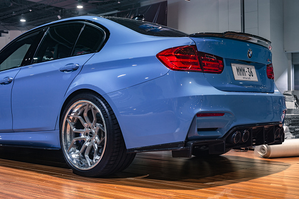 Фото дисков Brixton Forged PF9 Глянцевый лак на BMW 3/M3 (F3x/F80)