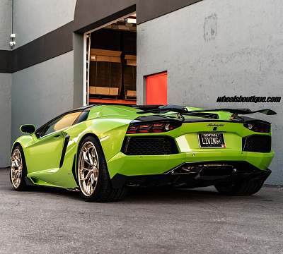 Фото дисков HRE S201H на Lamborghini Aventador