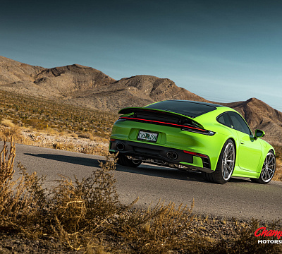 Фото дисков Vossen RS92 на Porsche 911 VIII