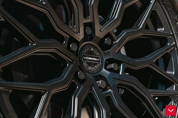 Фото дисков Vossen HF6-3 Черный сатин на Lexus GX II